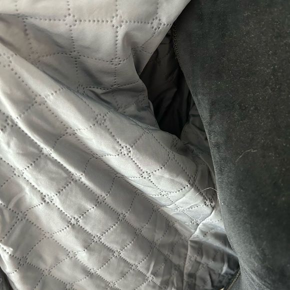 Ostrich festival smoky grey feather coat - Picture 3 of 5